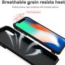 2 x Hitaoyou for iPhone Xs Max Case with Camera Cover & Kickstand Military Grade Shockproof Heavy Duty Protective Magnetic Case for iPhone Xs Max 6.5'' Silver