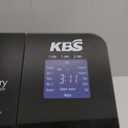 KBS Pro Stainless Steel Bread Machine, 2LB 17-in-1 Programmable XL Bread Maker with Fruit Nut Dispenser, Nonstick Ceramic Pan& Digital Touch Panel, 3 Loaf Sizes 3 Crust Colors, Reserve& Keep Warm Set