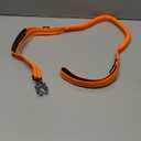 Joytale Tactical Dog Leash Heavy Duty,4-6FT Shock Absorbing Bungee Dog Leash with 2 Padded Handle,Metal Carabiner Clip,Car Seatbelt,Strong No Pull Dog Leash for Medium Large X-Large Dogs,Orange