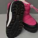 DREAM PAIRS Boys Girls Winter Snow Boots Slip Resistant Outdoor Cold Weather Boots with Faux Fur Lining (8 Toddler, Baby Pink)