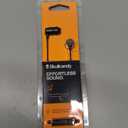 Skullcandy Jib Wired Earbuds with 3.5mm AUX Plug, Noise Isolating Fit, In-Line Microphone Call and Track Control, Convenient for Travel - Black (1 Pack)