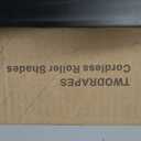 SUNOFF Cordless Blackout Roller Shades Blinds for Windows,34"W x 27"H,Beige