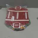 GiftPioneer 50Pcs Football Party Supplies, 5lb Football Food Plates, Paper Trays Disposable Bowls Nacho Trays for Gameday, Carnivals, Birthday, Sport, Party Decor (50) (Touchdown Sign)