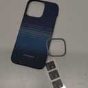 pitaka for iPhone 16 Pro Max Case Compatible with MagSafe, Thin & Light Case iPhone 16 Pro Max with a Caseless Feel, 1500D Aramid Fiber Woven [Tactile Woven-Moonrise]