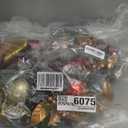 30" Christmas Teardrop Swag for Front Door Artificial Winter Swag Garland with Pine Cones, Berry Clusters, Bronze Ball Ornaments and Ribbons for Thanksgiving Holiday Christmas Decoration