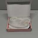 Flufymooz Real Human Hair Toppers for women, 10 Inch Clip in Bangs 100％ Human Hair Toppers for Thinning Hairpiece, Cover Hairpiece with 150% Density Silk BaseSilver White