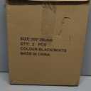 2 Pcs Shelf and Rod Brackets, Wall Mounted Shelf Supports White,SRB300