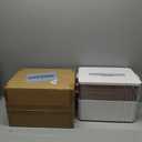 ARSTPEOE 3-Tier Medicine Organizer - Portable Medicine Cabinet with Plastic Handle, Multipurpose Medical Box, Pill Organizer, Empty First Aid Kit for Home