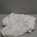 Yoovat Couch Cushion Covers for Sofa Couch Covers Wear-Resistant Universal Sofa Cover Washable Stretch for Sectional Slipcovers (Texture-Cream White,Back Cover M)