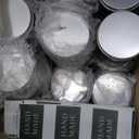 LETINE 19 Pack 4 oz Green Glass Jars with Silver Lids for Candle Making | Glass Candle Jars with Lids | Perfect for Sugar Scrubs, Herbal Products, and Bridesmaid Gifts