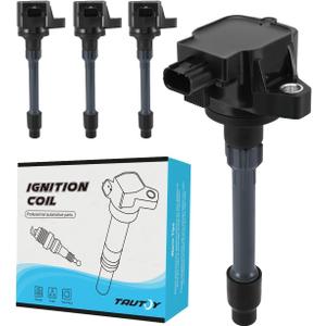 TAUTOY Set of 4 UF781 Ignition Coil Pack (1.5L 2.0L) 2016-2023 For Acura RDX TLX, For Honda Accord CR-V Civic, Replace # GN10886 CM11-124A CM11124A 30520-59B-013 3052059B013 3052059B023 95660 49183