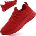 Running Shoes for Men Womens Walking Tennis Gym Sneakers Slip On Comfortable Lightweight Athletic Workout Fashion Sports Shoes, 42