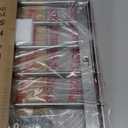 Smartsome | Wall Mounted | Clothes Drying Rack | 30" Wide | 20 Linear Feet Capacity | 8 Smooth Round Stainless Steel Rods | 60 lb Capacity | Fully Assembled | Compact Sturdy Space-Saving Design