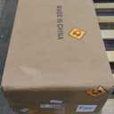 Modern White Makeup Vanity Set Dressing Desk with LED Mirror, Drawers, Storage Shelves