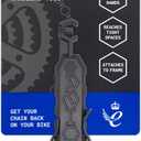 Rehook Original - Black Get Your Chain Back on Your Bike in 3 Seconds. Without The Mess Present for Any Cyclist or Gadget Lover