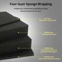 Portable Hard Case - Waterproof Carrying Case,with DIY Foam,Large,18.4x 12.6 x 6.3 inch