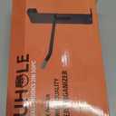 HUHOLE 50 Pack Gridwall Hooks 2 Inch  Black Metal Display Hangers for Wire Grid Panel  Heavy Duty Retail Store Fixtures, Garage Organizer, Craft Fair & Jewelry Rack (20lbs Capacity)