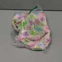 Glittme Guinea Pig Tunnel Washable Guinea Pigs Hideout Portable Rabbit Tunnels Soft Ferret Tunnel for Playing Resting Guinea Pig Accessories for Hedgehogs, Hamster, Apricot Flowers (3-Way)