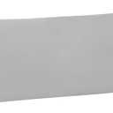 FLXXIE Body Pillow Cover - Super Soft Microfiber 20x54 Body Pillow Case - Envelope Closure, Wrinkle, Stain Resistant 20x54 Long Pillowcase, Light Grey