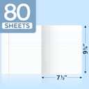 SUNEE Composition Notebooks - College Ruled Paper, 4 Pack Composition Book, 9 3/4" x 7 1/2", 80 Sheets/160 Pages, Assorted Colors, School, College & Office Supplies