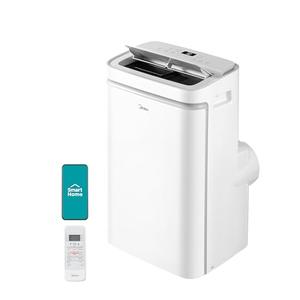 Midea 12,000 BTU ASHRAE (8,000 BTU SACC) Portable Air Conditioner, Cools up to 350 Sq.Ft., with Dehumidifier & Fan mode, Control with Remote, Amazon Alexa & Google Assistant, Easy-to-use and Install