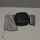 Voraiya 2025 Rechargeable Ultrasonic Retainer Cleaner, Portable Retainer Cleaner Machine, 52kHz Retainer Cleaner for Dentures, Night Guards, Mouth Guards, 166ml Dental Cleaning Pod with Mirror,3 Modes (Black)