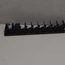 Hat Organizer for Baseball Caps Hold Up to 40 Hats, 2 Pack Hat Rack for Wall, Strong Adhesive Hat Storage Display Holder for Closet Door and Wall (Black)