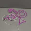 Prince Purple Symbol Neon Signs for Wall Decor,Dimmable Music Singer Love Symbol Sign,USB Powered Neon Light for Dorm Man Cave Bar Music Studio Party Birthday Gifts(11.8 * 13.3in)