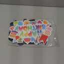 Hoteam 21 Pcs Happy Birthday Refrigerator Magnets Birthday Cruise Door Reflective Car Magnets for Automotive Refrigerator Cruise Metal Surface Decoration