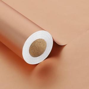 BIOBROWN Christmas Wrapping Paper Jumbo Roll with Trim Ribbon 30 Inch X 40 Feet (100 sq. ft. ttl.) Matte Champagne Design Perfect for Christmas, Party, Xmas, Holiday Gift Wrap