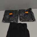 HLTPRO 3 Pack Plus Size Leggings with Pockets for Women - Black High Waisted Tummy Control Soft Yoga Pants for Gym Workout, XXL