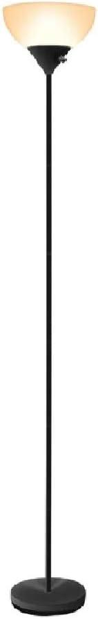 Newhouse Lighting 71-in. Charles Black Modern Standing Lamp NHFL-CH-BK, Floor Lamp for Living Room, Bedroom, and Other Home Decor, Ambient Lighting and Mood Lighting for Office Decor