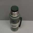 Stanley Classic Legendary Vacuum Bottle 1.5 qt | Wide Mouth with Leakproof Cup Lid | Keep Drinks Hot or Cold | Packable for Travel | Insulated Stainless Steel Thermos | BPA-Free | Hammertone Green