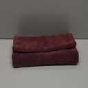 Sunbeam XL Back Neck and Shoulder Heat Therapy 12 x 24 with Auto Shut Off 6 Settings Machine-Washable Comfortable Microplush Fabric - Burgundy