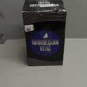 Mannequin Head with 100% Real Hair, 16" Cosmetology Mannequin Manikin Training Practice Doll Head for Hairdresser Braiding Hair Styling Hairdressing with Clamp Holder- Black