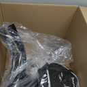 3 Wheel Walkers for Seniors, Ultra Lightweight Foldable Aluminum Rollator Walker for Elderly, Height Adjustable Three Wheel Walking Aid with Storage Bag,Brilliant Black