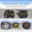 17" Silver Wheel Skins (Set of 4) for 2006-2012 Toyota Rav4, 17 inches ABS Wheel Covers Compatible with 06-12 Rav4 Steel Wheels- Auto Tire Replacement Cap Cover 42611-0R020 42611-42200