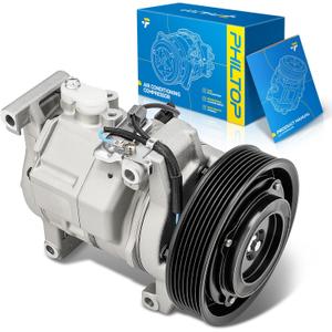 PHILTOP 14044C Air Conditioner AC Compressor with Clutch for Honda Accord 2008-2012 2.4L,Crosstour 2012-2015 2.4L