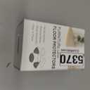 40 Pack Extra Small Chair Leg Floor Protectors Silicone Covers to Protect Floors Universal XS Clear Fit (8/16"-15/16")
