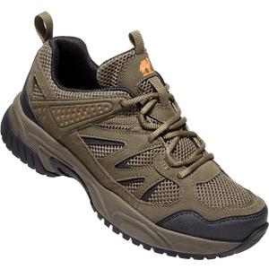 CAMELSPORTS Hiking Shoes Men Lightweight Non-Slip Breathable Sneakers Low Top Walking Shoes for Outdoor Trailing Trekking Walking Climbing, Size: 11