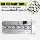 Aluminum Valve Cover Compatible with 1996 1997 1998 1999 2000 BMW 323is Z3 M 328i 528i M3 2.5L 2.8L 3.2L