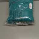 Amazon Basics 6 Piece Oversized Fade resistant Towel set, 100% Cotton towels for bathroom, soft and absorbent, 2 Bath Towels, 2 Hand Towels and 2 Washcloths bathroom towel set, Teal