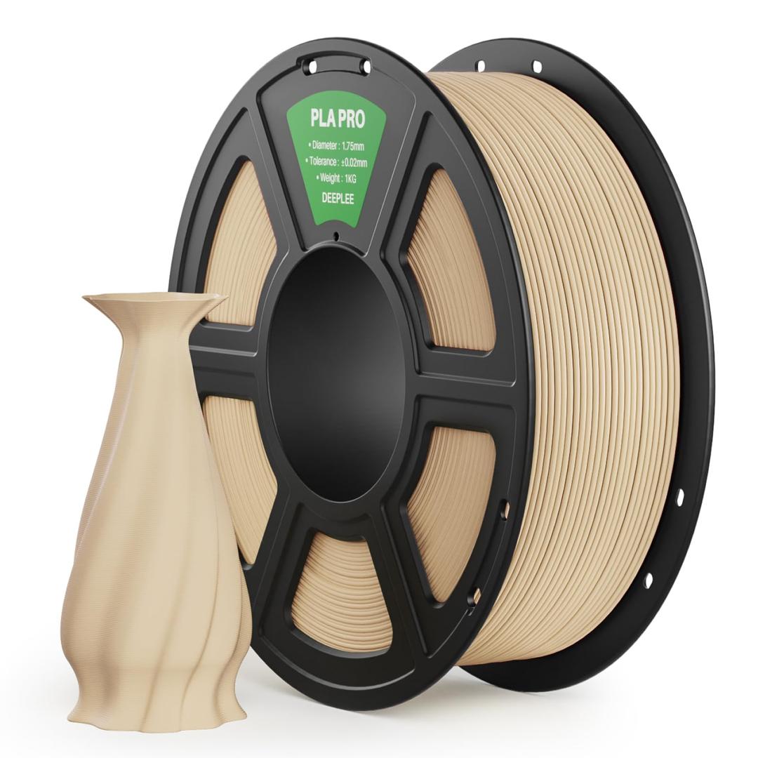 DEEPLEE PLA PRO 3D Printing Filament 1.75mm 3KG White