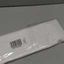 Janmercy 100 Pcs Disposable Bibs Bulk Disposable Adults Bibs 24 Inch Waterproof Plastic Bib Single Use Seafood Christmas Party Dining Clothing Protectors for Women Men Elderly Senior Eating