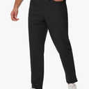 Old Navy Mens Golf Pants - Stretch Work Dress Casual Comfy Athletic Golfing Pants Quick Dry Lightweight with Pockets for Men Size 46x30, Black