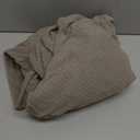 H.VERSAILTEX Wing Chair Slipcover Chair Covers for Wingback Chairs Wingback Chair Covers Slipcovers 1 Piece Stretch Sofa Cover Furniture Protector Soft Spandex Jacquard Checked Pattern, Taupe