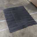 Universal Car Boot Liner Black Floor Mat  54x43 Inches