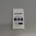 Gel Toenail Wraps Strips, Black Toenail Stickers Pedicure Strips Long Lasting Salon Quality Nail Wraps with Nail File & Wood Stick(UV/LED Lamp Required