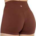 TomTiger Workout Shorts for Women High Waist Gym Shorts Bike Running Active Exercise Yoga Shorts Tummy Control, XL