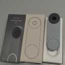 Google Nest Doorbell (Wired, 3rd Gen) - 2K Video and Gemini, Live View, Night Vision, 2-Way Audio - Works with Google Home - 2025 Model - Hazel